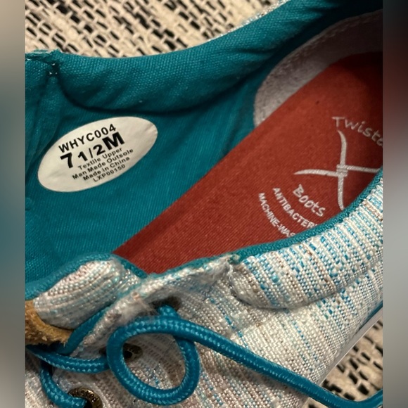 New,Twisted X shoes, size 7 1/2 women’s - Picture 2 of 4